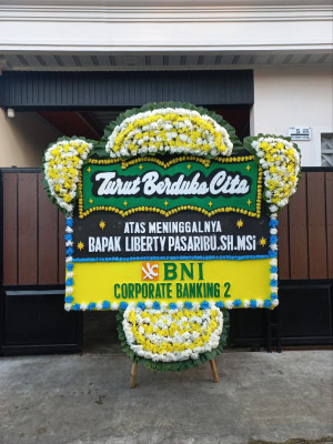 Papan Bunga Duka di Nyangkowek
