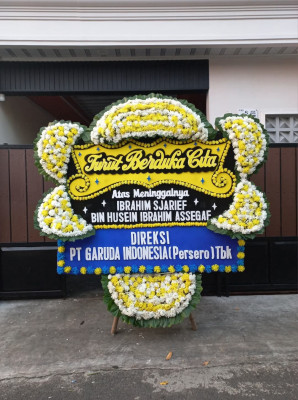 Papan Bunga Duka di Nyangkowek