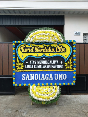 Papan Bunga Duka di Nyangkowek