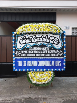 Papan Bunga Duka di Nyangkowek